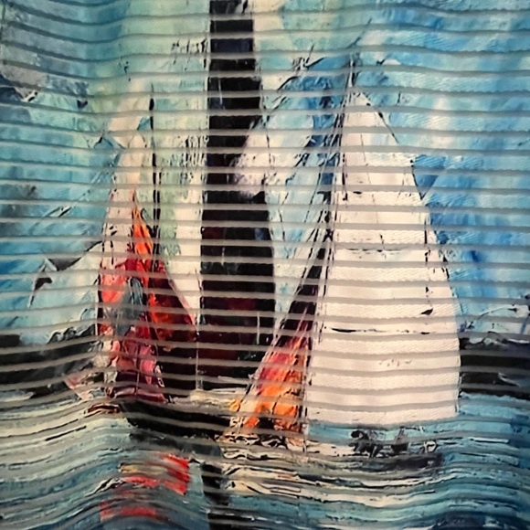 Sailboat Tunic NWOT - Picture 2 of 4